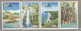 FIJI 1985 Landscape Waterfall EXPO MNH(**) Mi 521-524 #34333 - Fidji (1970-...)