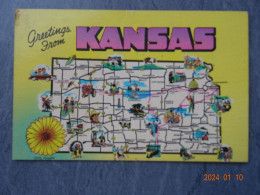 GREETINGS FROM KANSAS - Otros & Sin Clasificación