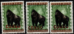 CONGO 1960 ** VARIETE' - Nuovi