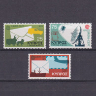 CYPRUS 1979, Sc# 513-515, Europa-CEPT, MNH - 1979