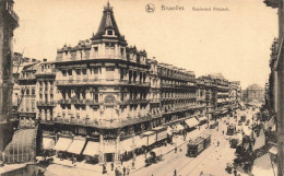 BELGIQUE - Bruxelles - Boulevard Anspach - Carte Postale Ancienne - Corsi