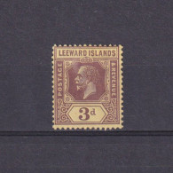 LEEWARD ISLANDS 1921, SG# 69, King George V, MH - Leeward  Islands