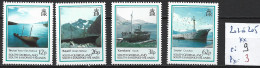 FALKLAND DEPENDANCES GEORGIE DU SUD 202 à 205 ** Côte 9 € - South Georgia