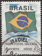 BRAZIL 1991 National Flag - (–) - Multicoloured FU - Used Stamps