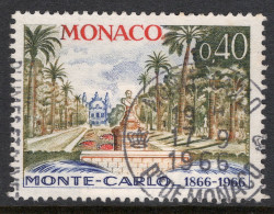 Monaco 1966 Single Stamp The 100th Anniversary Of Monte Carlo In Fine Used - Usados