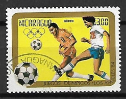 NICARAGUA       -     FOOTBALL     -      Oblitéré - Used Stamps