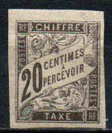 Colonies Générales -  1884 - Taxe  - N° 8  -  Neuf * - MLH - Strafportzegels