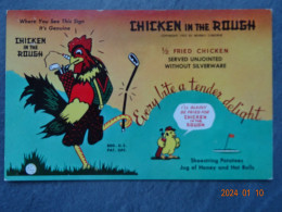 "   CHICKEN IN THE ROUGH    "    OKLAHOMA CITY - Hotels & Restaurants