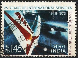 India 1973 - Mi 566 - YT 368 ( 25th Anniversary Of Air-India - Boeing 747 ) - Gebraucht