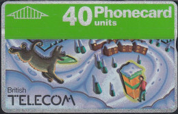 UK Btc 030 Christmas 1990 - Car & Phonebox - 40 Units - 009H - BT Emissioni Generali