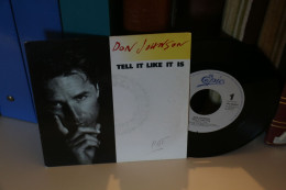 DON JOHNSON TELL IT LIKE IT IS  EPIC - Disco, Pop