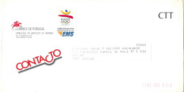 Portugal Cover Olympics 82 Sticker - Lettres & Documents