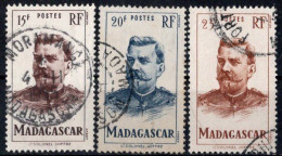 MADAGASCAR Timbres-Poste N° 316 à 318 Oblitérés TB Cote : 3€75 - Gebraucht