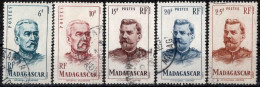 MADAGASCAR Timbres-Poste N° 314 à 318 Oblitérés TB Cote : 4€50 - Used Stamps