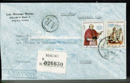 Macau, 1969, # 423...para Valença - Briefe U. Dokumente