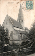 Demigny Canton De Chagny L'Eglise Church Chiesa Saône-et-Loire 71150 Cpa Voyagée En 1907 En B.Etat - Andere & Zonder Classificatie