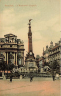 BELGIQUE - Bruxelles - Le Monument Anspach - Carte Postale Ancienne - Monumentos, Edificios