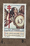 Timbre   France- - Croix Rouge  -  Erinnophilie  -- Tuberculose  --  Annee  1936 - Antituberculeux