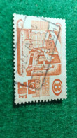 BELÇİKA-   DEMİRYOLU PAKET  POSTASI --1952-87-   20 FR.   DAMGALI - Used