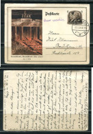 K19244)Ansichtskarte: Berlin, Brandenburger Tor, Gelaufen 1934 - Brandenburger Door