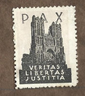 Timbre   France- - Croix Rouge  -  Erinnophilie  -- Tuberculose  -- Pax- Veritas Libertas Justitia - Vers 1935 - Antituberculeux
