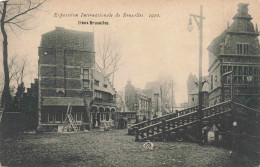 BELGIQUE - Bruxelles - Exposition Internationale De Bruxelles 1910 - Vieux Bruxelles - Carte Postale Ancienne - Exposiciones Universales