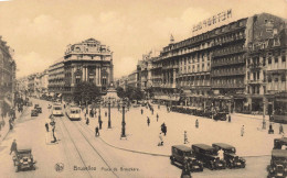 BELGIQUE - Bruxelles - Place De Brouckère - Carte Postale Ancienne - Plazas