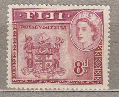 FIJI 1953 QEII Royal Visit Coat Of Arms MH(*) Mi 123 #34342 - Fiji (...-1970)