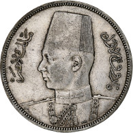 Égypte, Farouk, 10 Piastres, 1939 / AH 1358, British Royal Mint, Argent, SUP - Egypte