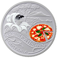 Italia - 5 Euro 2020 - Cultura Enogastronomica Italiana - Pizza E Mozzarella  - Campania - UC# 234 - Italia