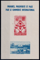 HAITI 1958 WORLD EXHIBITION BRUSSELS MI No BLOCK 7 MNH VF!! - Haïti