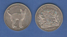 Scozia STROMA Island 1 Pound 2016 Abyssin Cat Fantasy Fictional Fantasy Currency Scotland Écosse - Schots