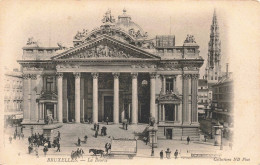 BELGIQUE - Bruxelles - La Bourse - Carte Postale Ancienne - Monumenten, Gebouwen