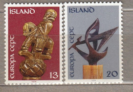 ICELAND ISLAND Europa CEPT 1974 MNH(**) Mi 489-490 #34348 - Unused Stamps