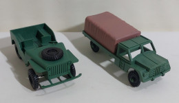 57585 Giocattolo Plastica - 2 Mezzi Militari - Andere & Zonder Classificatie