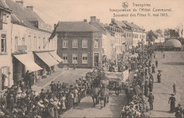 TRAZEGNIES  INAUGURATION DE L,HOTEL COMMUNAL - Courcelles