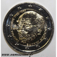 GRECE - 2 EURO 2019 - 150 ANS DE LA MORT DE ANDREAS KALVOS - SPL - Greece