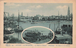 BELGIQUE - Anvers - La Rade Et L'Escaut - Panorama - Carte Postale Ancienne - Antwerpen