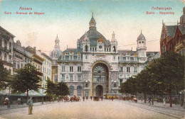 BELGIQUE - Anvers - Gare - Avenue De Keyser - Carte Postale Ancienne - Antwerpen