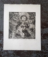 Ets Joyeux Noël 18/30 Par Emmanuelle Alexandre 1993 - Etchings