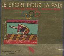 Le Sport Pour La Paix - Beijing 2008 XXX - Blocs-feuillets