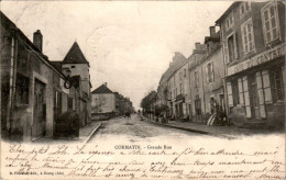 Cormatin Canton Saint-Gengoux-le-National Grande Rue Petit Village Saône-et-Loire 71460 Cpa Voyagée En 1903 B.Etat - Andere & Zonder Classificatie