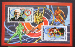 Olympic Games 1988 , Djibouti  - Blok Postfris - Djibouti (1977-...)