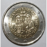 SLOVAQUIE - 2 EURO 2013 - 1150 Ans De La Mission Byzantine - SPL - Slovaquie