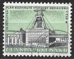 Czechoslovakia 1960. Scott #992 (U) Stalin Mine, Ostrava-Hermanovice - Gebraucht