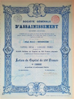 S.A. Société Générale D'assainissement -1895 - Bruxelles - Autres & Non Classés