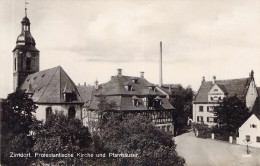 Zirndorf - Protestantische Kirche Und Pfarrhäuser Gel.193? - Zirndorf