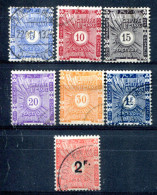 Côte Des Somalis     Taxes 1/5-8-9 Oblitérés - Used Stamps