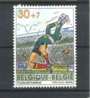 BELGIUM  - 1998, SPORTS FOOTBAL STAMP, USED. - 1993-2013 Roi Albert II (MVTM)