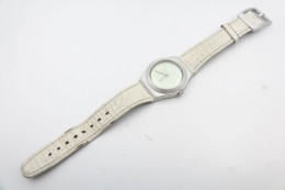 Watches : SWATCH - Irony Green Dots - Nr. : SR726SW  - Original  - Running - Excelent Condition - 2006 - Moderne Uhren